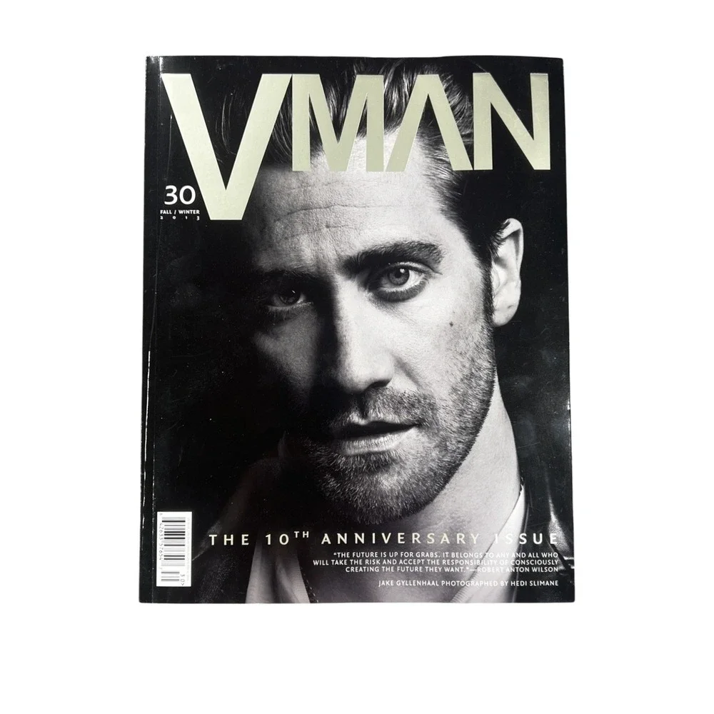 VMAN Magazine Jake Gyllenhaal 10th Anniversary Issue 30 Mens Luxury Fashion 2013